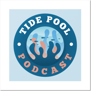 Tide pool Podcast Logo Posters and Art